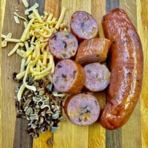 Cheddar Cheese Wild Rice Sausage